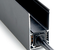 Соединитель-коннектор для низковольтного шинопровода черный LD3003