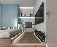 Лента светод  COB/320-24V 10W/m 6500K IP20 5м LS530 