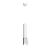 Подвесной светильник DLN108 GU10 белый/серебро сн/пр