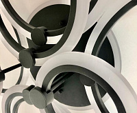 Люстра светодиодная 3009/8 BK+RGB