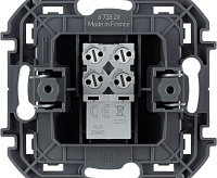Legrand INSPIRIA Алюминий Телефонная розетка RJ11 673822