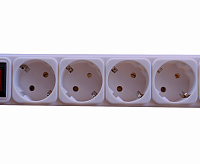 Сетевой фильтр SP-530 (3м 5 розеток) белый