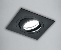 Светильник встраиваемый GU5.3 MR16 DL2801 черный