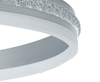 Люстра светодиодная AL5888 60W max 4200Lm 4000K&nbsp;&nbsp;SHINNING RING серебро сн/пр