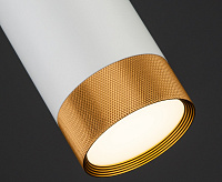 Подвесной LED светильник 50164/1 белый/золото сн/пр