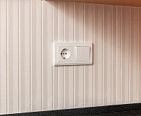 Веркель Выключатель 2-кл проходной (белый) WL01-SW-2G-2W