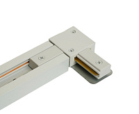 Коннектор угловой для шинопровода белый LD1021 для CAB1007