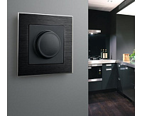 Веркель Рамка на 1 пост (черный алюминий) WL11-Frame-01 сн/пр