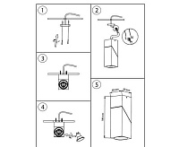 051057 Светильник ILLUMO HP16 ЧЕРНЫЙ (в комплекте)