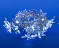 ULD-S0280-020\DTA WHITE IP20 Гирлянда свет-ная ЗВЕЗДОЧКИ, 2,8 м, прозрачный&nbsp;&nbsp;сн/пр