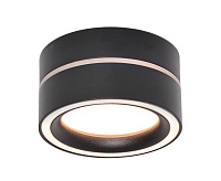 Светильник потолочный GX53 12W 230V черный HL455