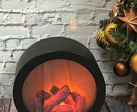 Светодиодный светильник "Миникамин" с эффектом пламени TL-956W, белый сн/пр