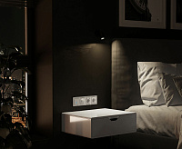 Веркель Рамка на 4 пост (белый Acrylic) W0042701