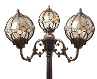 Светильник садово-парковый 3*60W 230V E27 черное золото IP44 PL3809
