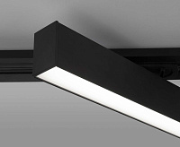 Трековый однофазный светильник X-Line 10W 4200K черный матовый LTB53