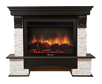 Портал Pietra 25S камень белый шпон венге