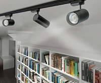 Трековый светильник PTR 0732 32w 5000K 24° BL (чёрный) IP40 Jazzway 