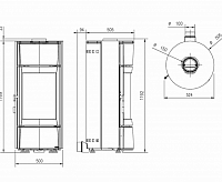 La Nordica Fortuna Steel Nero Antracite
