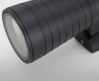 Настенный светодиодный светильник Tube uno черный 1503 TECHNO LED IP54