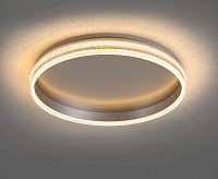 Накладной светильник AL5880 80W max 4800Lm 3000K-6500K SHINNING RING серебро