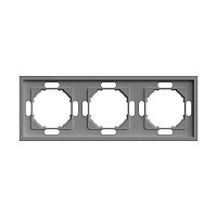 Эмили Рамка 3 поста, платиново-серый, PFR00-5003-10