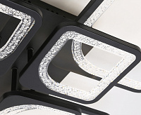 Люстра светодиодная FA4424/4+4 BK черный 150W (пду)