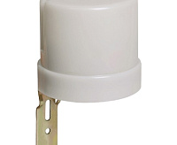 Фотореле ФР-602 5500ВА IP44 серый IEK сн/пр