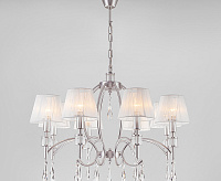 Люстра 60092/8 серебро