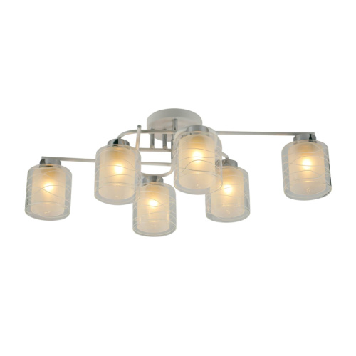 Люстра 07378/6 WHITE+CHROME