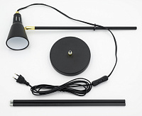 Светильник напольный (торшер) HT-730B, Е14 черный