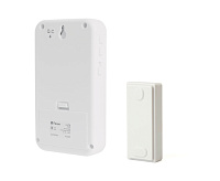 Звонок электрический дверной (18 мелодий) белый Е-379