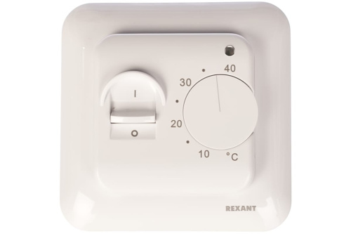 Терморегулятор механический с датчиком температуры пола REXANT 51-0581