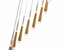 Люстра светодиодная Рей105W 4000K золото