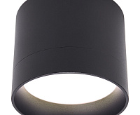 Светильник потолочный GX53 12W 230V черный HL353