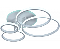 Люстра светодиодная Carmen 78W+8W 4000K-6000K 6086-103