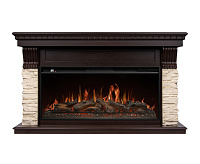 Портал Michigan 42 камень молочный,шпон темный дуб