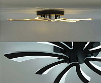 Люстра светодиодная "ALESSIA" 100W 5F-APP-750x76-BLACK/WHITE-220-IP20