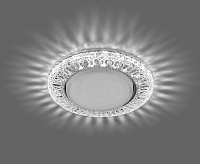 Светильник с подсветкой GX53 CD4022 15W 4000К прозрачный хром