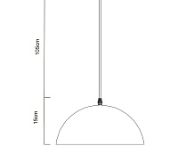 Cветильник подвесной A5063SP-1BN 