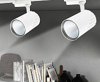 Светильни трековый PTR 1725 25w 4000K 24° WH (белый) IP40 Jazzway