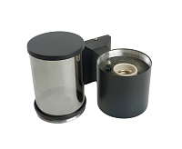 Настенный светильник 230V 1*E27 черный IP54 DH1301