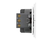 Мия Переключатель 2-кл, белая магнолия, RSW10-3107-01