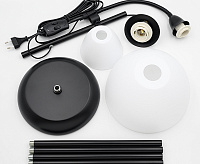 Светильник напольный (торшер) HT-759 B, Е27/Е14 черный