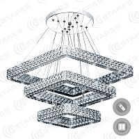 Люстра светодиодная "AKRILIKA" 80W 3S-555-CLEAR-220-IP20  сн/пр