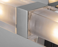 Настенный светильник Duplex 2x28W влагостойкий 1228 AL14 хром IP44