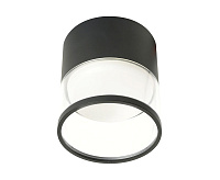 Светильник потолочный GX53 12W 230V черный HL454