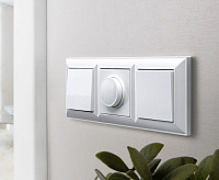 Веркель Выключатель 1-кл (белый) WL01-SW-1G/W1110001