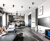 Светильник подвесной 35w MR16. черный ML1888