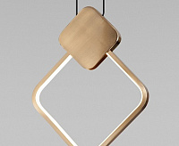 Подвесной светильник 50216/1 бронза сн/пр