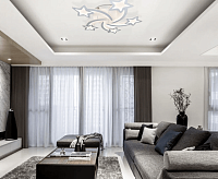 Люстра светодиодная "ROOM" star 100W 5S-APP-695x70-WHITE/WHITE-220-IP20